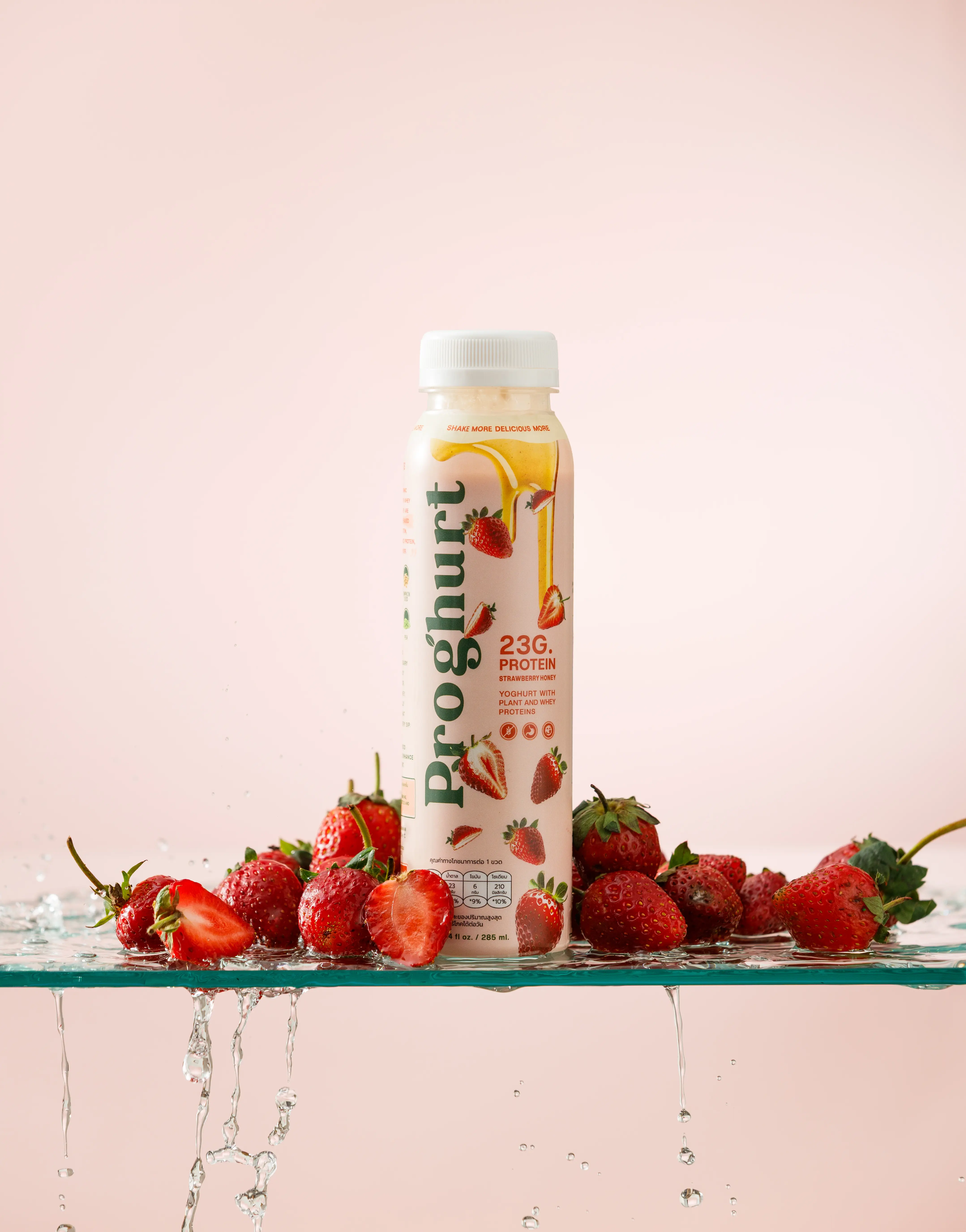 Proghurt Strawberry Honey Flavor